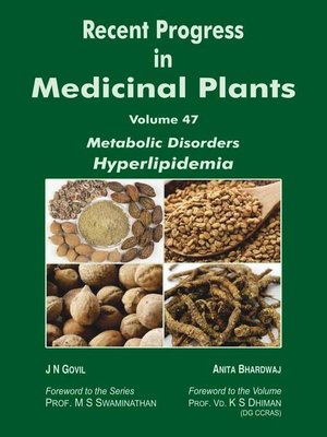 cover image of Recent Progress in Medicinal Plants (Metabolic Disorders Hyperlipidemia)